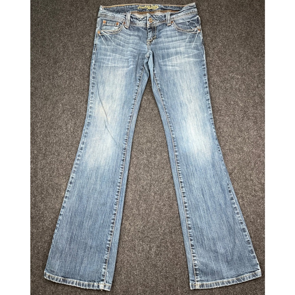 American Eagle Outfitters Light Blue Flare Jeans